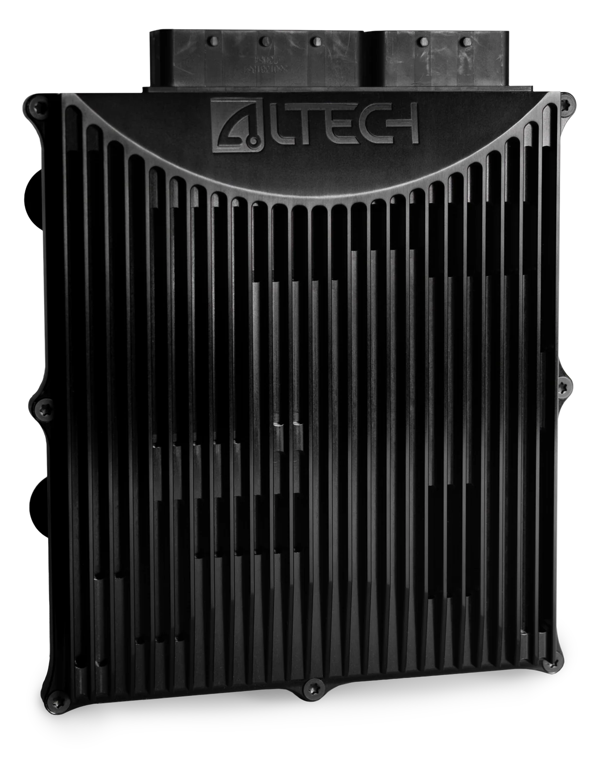 Altech control unit, front view, with both harness connectors mated
